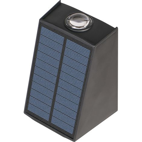 Applique murale solaire d'extérieur, étanche IP65, alimentée par l'énergie solaire, colorée (1/5)