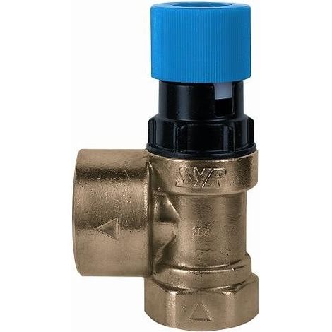 Válvula de seguridad 2115 G de 1 pulgada y 8 bar, de latón.