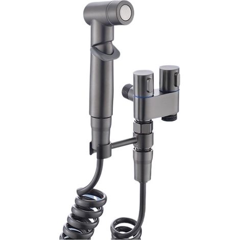 Robinet de cuisine Pulvérisateur de toilette for bidet, douche, salle de bain, douche, ensemble de pulvérisateur de bidet à main, robinet de toilette(Toilet Sprayer 2) (1/5)