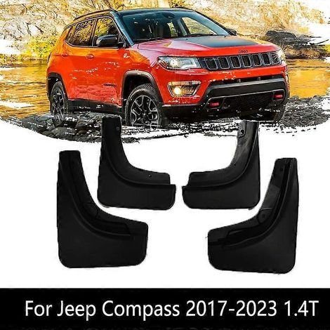 Schmutzfänger für Jeep Compass MK2 2017–2023 2.4T 1.4T, vorne und hinten, Spritzschutz, Kotflügel-Radschutz, Schmutzfängerzubehör – 1.4T