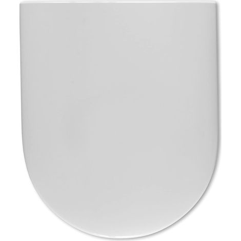 Hamberger Sanitary WC-Sitz TUBE weiß mit Takeoff befestigung aus Edelstahl