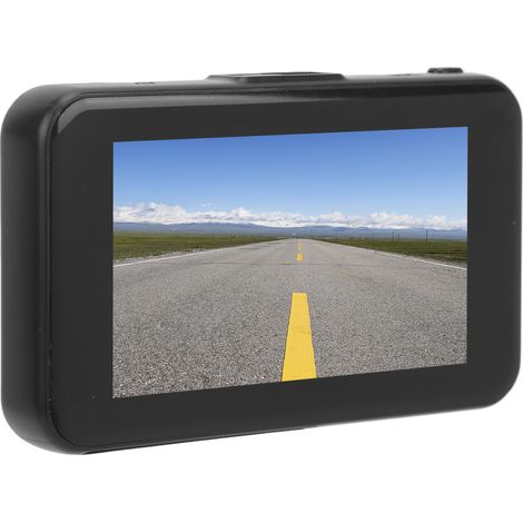 1080P HD-Autokamera, 3-Zoll-Bildschirm, Dual-Objektiv, G-Sensor, Loop-Aufnahme, Dashcam mit Rückspiegel (1/5)