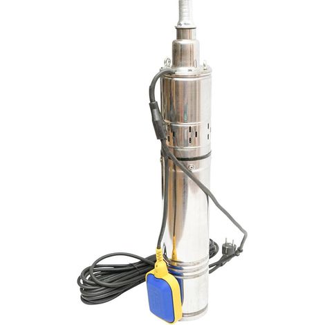 Pompa sommersa, 30 l/min, 60-70 m, 370 W, 220 V, galleggiante, acciaio inossidabile, 10 m cavo, 95 mm, pompa per acqua chiara