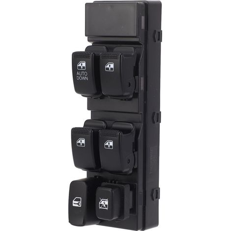 Elektrischer Fensterheberschalter links (Fahrerseite), Schnellansprechfunktion, Teilenummer 93501 H1120 für Terracan 2001 bis 2006