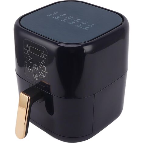 6,8-Liter-Fritteuse mit LCD-Anzeige, 1400 W, EU-Stecker, 220 V, ideal für Brathähnchen, Pommes frites und Pfannkuchen. (1/5)