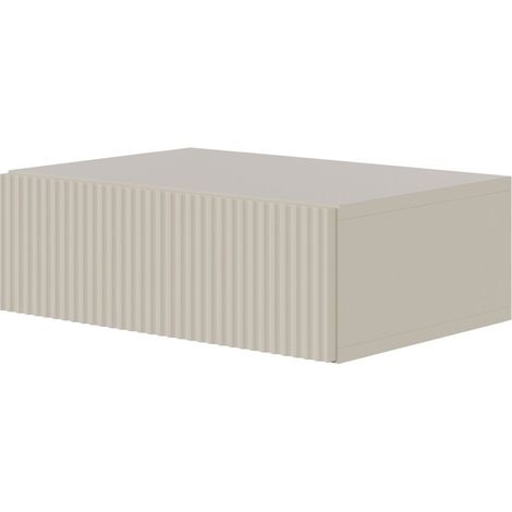 Selsey Veldio - Comodino sospeso - 50 cm - grigio beige