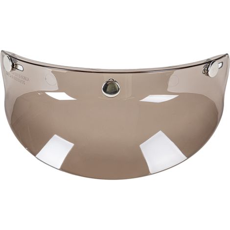 Visière à 3 boutons-pression pour casque de moto à visage ouvert. (1/5)