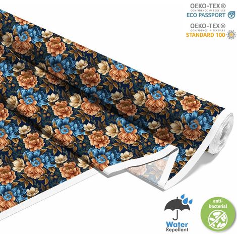 TESSUTI DECORATIVI PER ESTERNI OXFORD - Motivo Fiori I DX5533 (1/5)