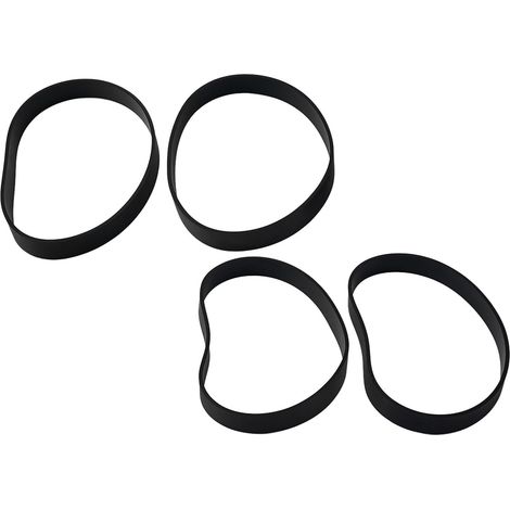 Lot de 4 courroies d'aspirateur compatibles Bissell pour modèles 7 9 10 12 14 16 3031120 2031093 3031123 32074 (1/5)