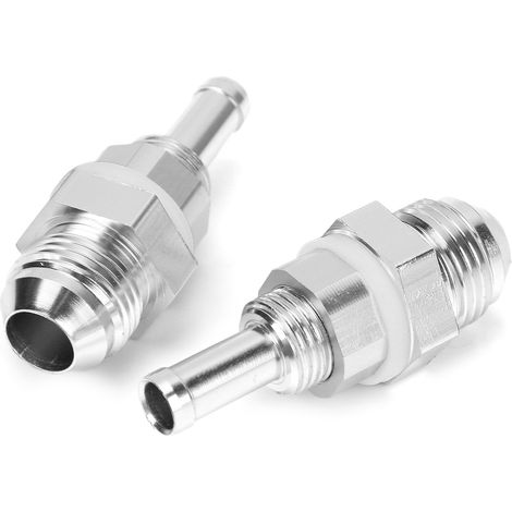 Une paire de raccords cannelés AN8-3/8 pour accessoires de pompe à carburant et d'adaptateur de réservoir de carburant (1/5)