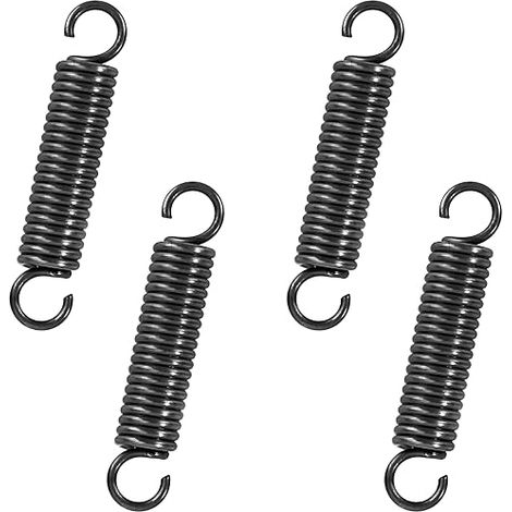 Ressort de Traction 50mm Ressorts de Tension avec Crochets Ressorts en Fil de piano Diamètre du Fil 1,6mm Diamètre Extérieur 10mm Force 7,9KG (1/5)