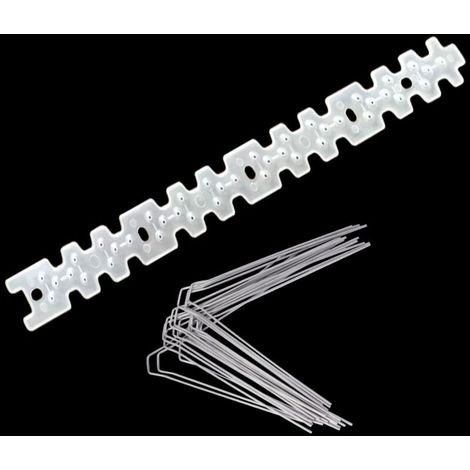 Durable stainless steel anti-pigeon spikes for the garden (1/5)