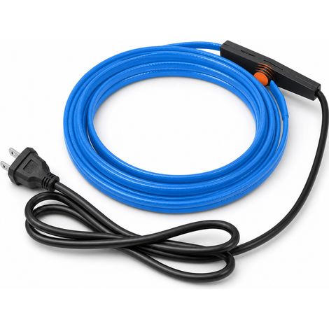 Selbstregulierendes Frostschutz-Heizkabel 120 V mit integriertem Thermostat (1/5)