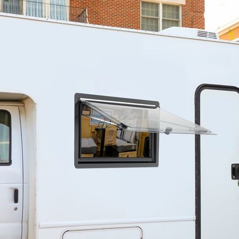 900x500 Ausstellfenster & Rollo Wohnmobil Camper Wohnwagen Fenster Seitenfenster (1/5)