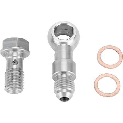 Boulon de raccord d'huile turbo M10x1,5mm 4AN avec restrictor 1,8mm pour TD04/TD05 (1/3)