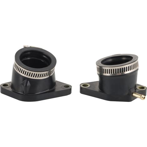 Réceptacle d'admission compatible Yamaha YFM660 YFM660R YFM660RLE (lot de 2) - Raccord de corps de papillon, ATV (1/5)