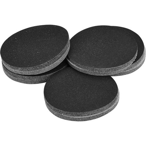 50 selbstklebende 75-mm-Schleifscheiben, Schleifpapier (Nr. 180)