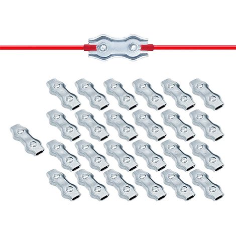 Connecteur de corde en polyéthylène M5, outil de raccordement pour clôtures électriques (1/5)