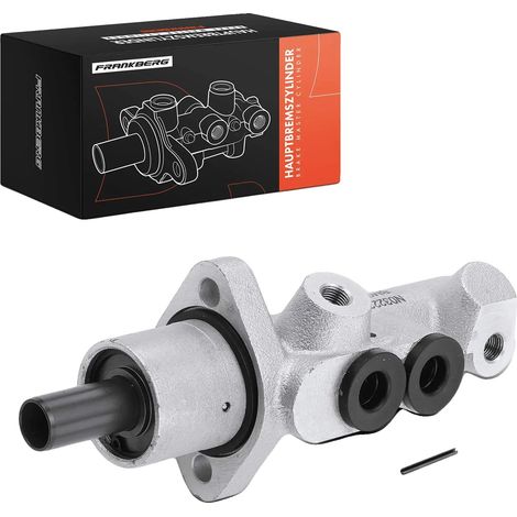 Cylindre Maître de Frein, Diamètre 23,81 mm, 2 Orifices de Montage, Taille de Filetage 2xM10x1.0, 2 Connexions, Compatible avec Volvo S40 I et V40 Break (1/5)