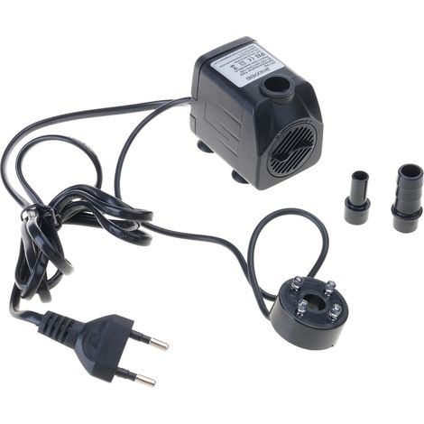 Pompe à eau multifonctionnelle avec éclairage LED, filtre d'aquarium submersible en ABS 220 V (1/5)