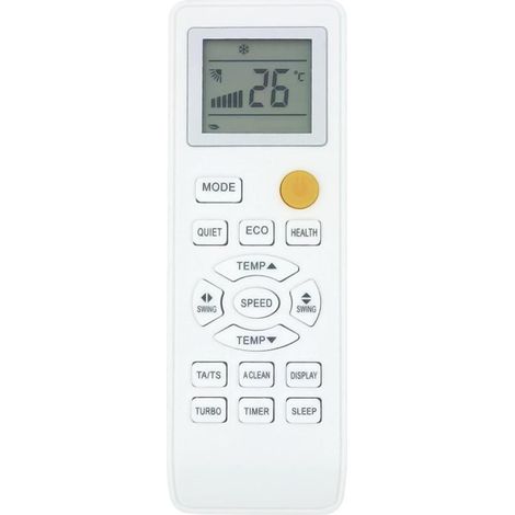 Bouton d ' Effacement de la télécommande de climatisation et Installation sans Effort de la Batterie pour Plusieurs appareils 0010401715 compatibles pour la télécommande de climatisation (1/5)