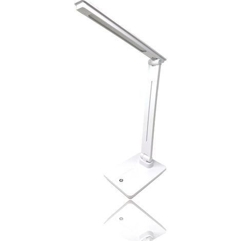 Lampada da scrivania 4,5 watt con batteria ricaricabile 3 intensità di luce led usb touch braccio regolabile 180° (1/5)