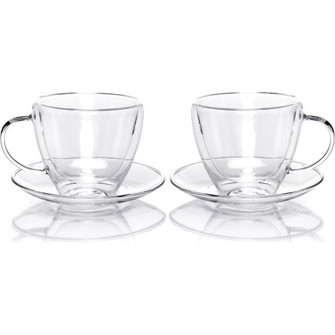 Set aus 2 x 380 ml Thermoskannen mit Untertassen von Lise duka (1/5)