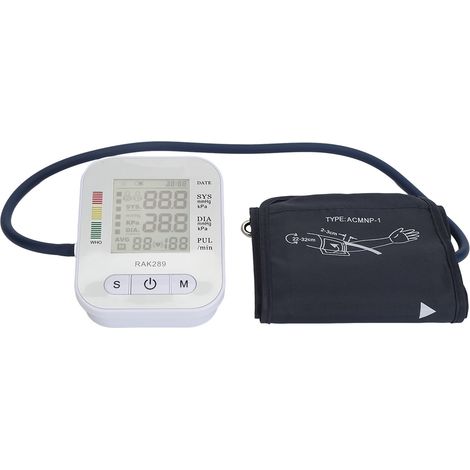 Tensiomètre Bras Haute Précision Automatique Appareil Mesure Tension Artérielle pour Seniors (1/5)