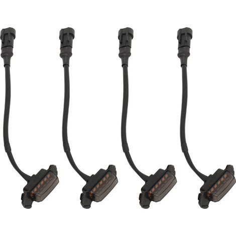 4-teiliges Set 12V bernsteinfarbener, ultraheller LED-Kühlergrillleuchten, Ersatz-Tagfahrlicht vorne für Toyota Tacoma TRD PRO (1/5)
