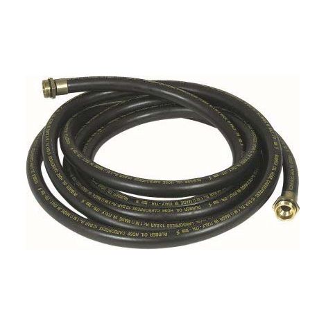Tuyau gazole renforcé 4m 19mm – Raccord mâle 1' – Souple et tressé pour distribution carburant – Utilisation professionnelle – Piusi (1/2)