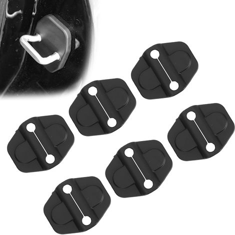 6 pièces Couvre-Serrure de Porte Protection pour Jeep Wrangler/Grand Cherokee (1/5)