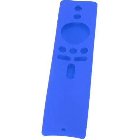 Housse de protection antidérapante en silicone pour Xiaomi Mi Box S et Mi TV Stick, couleur bleue