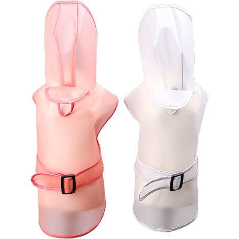 Manteau imperméable transparent avec capuche pour chien, petites et moyennes tailles – DELKEVIC