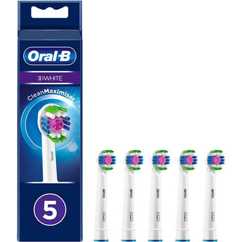 PACK DE 5 RECAMBIOS BLANQUEADOR ORAL B