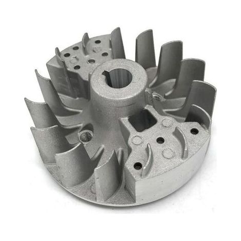Volant magntique pour dbroussailleuse, multifonction 4 en 1, outil sur perche et tarire (1/5)