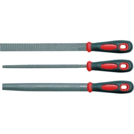 Limas para madera de 200 mm, juego de 3 piezas. 25173 vorel