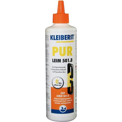 KLEIBERIT braun PUR Leim 500g 501.8 (1/2)