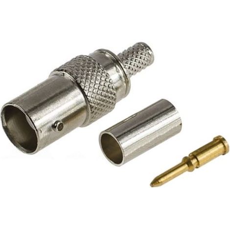Conector hembra BNC RP para cable H155