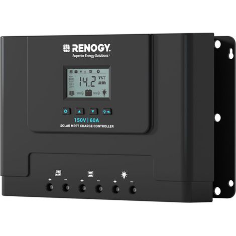 RENOGY Rover Lite - Regulador de Carga Solar MPPT 60A para Sistemas 12V/24V/36V/48V (1/5)