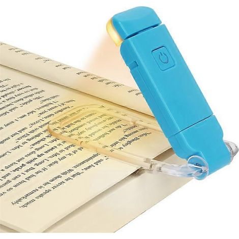 Wiederaufladbare LED-Leselampe mit USB-Anschluss, verstellbar, mit Zeichenklemme und Augenschutz. Tragbare Schreibtischlampe zum Lesen. (1/5)