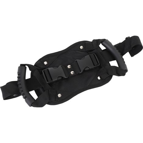 Cintura di sicurezza per passeggero moto, supporto stabile, antiscivolo, maniglia regolabile per sedile posteriore.
