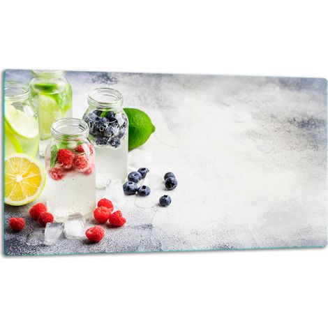 Tablero de corte de placa de vidrio 52x30 fruta (1/5)