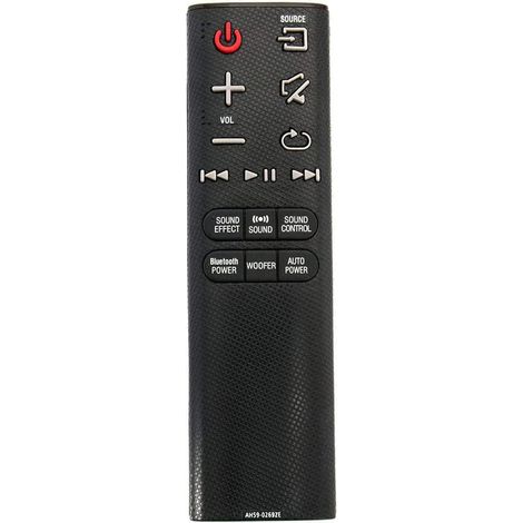 Télécommande remplacée Convient pour Samsung Sound Bar HW-J355 HW-JM45/ZA HW-J450 HW-JM6000C HW-J55 HW-J551 HW-J355/ZA HW-J6000/ZA HW-J550/ZA,Sub AH59-02692P,AH59-02692F (1/5)
