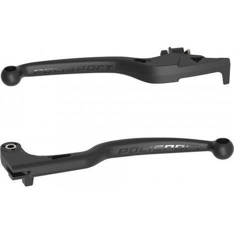 KIT LEVE FRIZIONE E FRENO POLISPORT (APT INDISTRUTTIBILE) YAMAHA XTZ 690 TENERE '21-'26 NERO