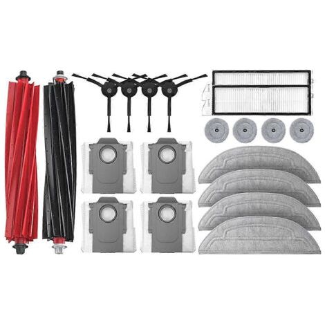 Remplacement pour brosse principale, filtre HEPA et sac de nettoyage pour aspirateur robot Roborock S8 MaxV Ultra