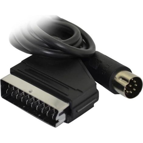 PAL-Cable AV péritel V-Pin EU,SEGA Mega Drive 1,Genesis 1,accessoires de réparation[E616612589] (1/4)