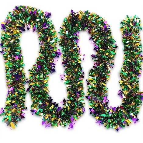 Guirlande De Fête - Ruban Festif 5 M - Décoration Pour Plafond Mur Scène - Carnaval Fêtes Événements - 1 Pièce (1/5)