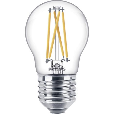 Philips LED 871951432441100 LED EEK D (A - G) E27 Tropfenform 3.4 W = 40 W Warmweiß (Ø x L) 45 mm x (1/5)