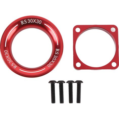Grille de ventilation 30x30 mm avec canal d'entrée d'air pour moteur 540 550 3650 et contrôleur de vitesse (ESC) HPI D3 D4 1/10 1/8 (rouge) (1/5)