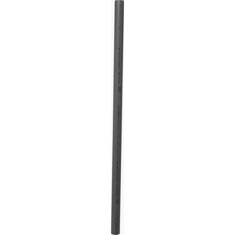 Jardibric – Tube d'évacuation PVC 40 mm – Longueur 1 m – Pour chantiers humides – Résistant aux UV – Coloris gris (1/4)